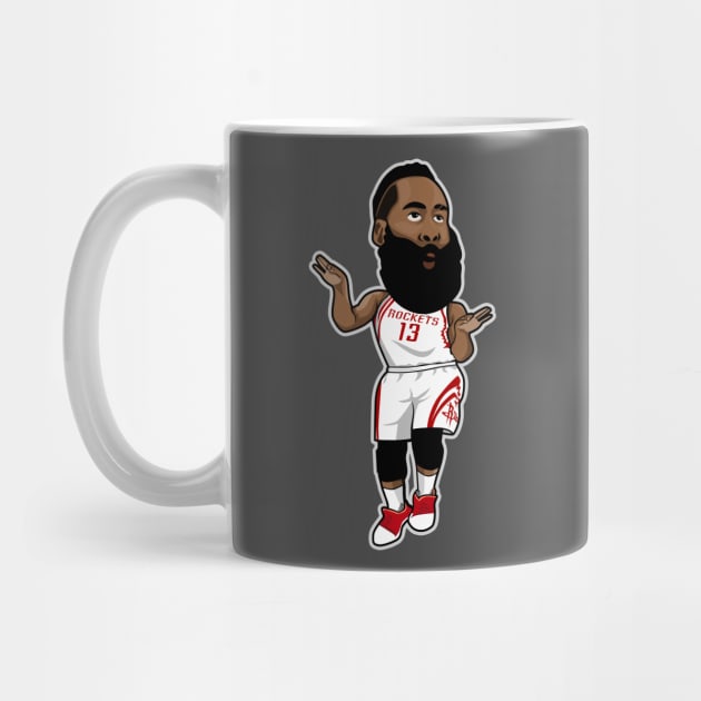 James Harden Cartoon Style by ray1007